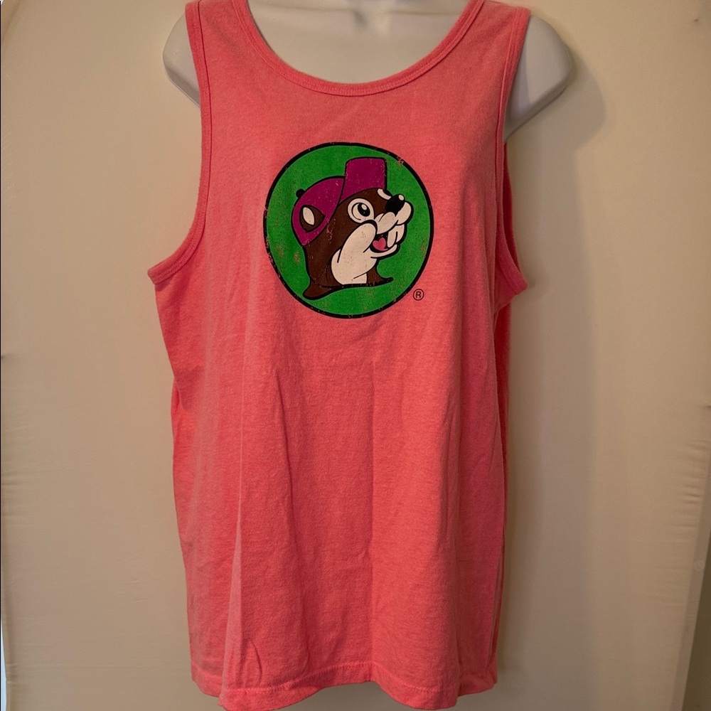 Pink bucees Tank Top